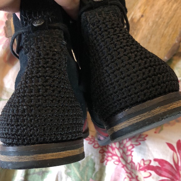 The SAK size 9.5 Navajo Aztec Weave Suede Boot NEW - Picture 10 of 12